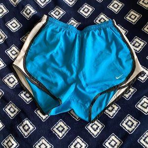 Light blue Nike shorts